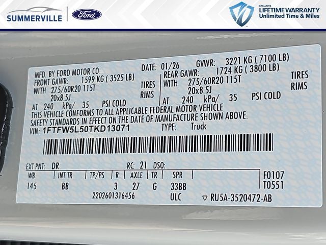 2026 Ford F-150 Lariat