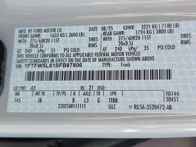 2025 Ford F-150 Lariat