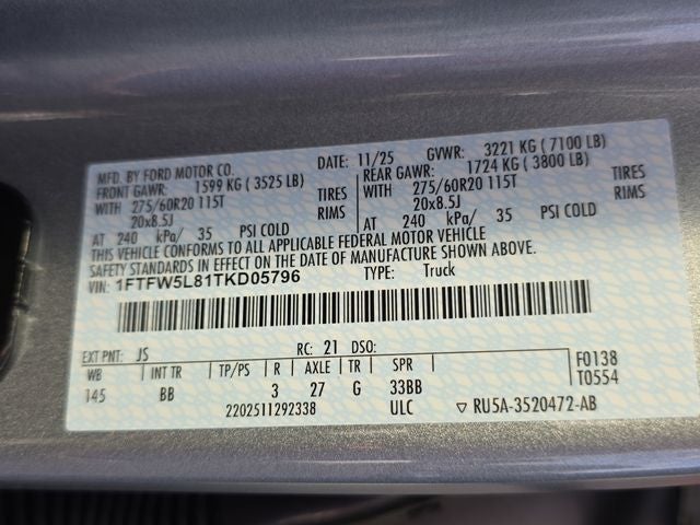 2026 Ford F-150 Lariat