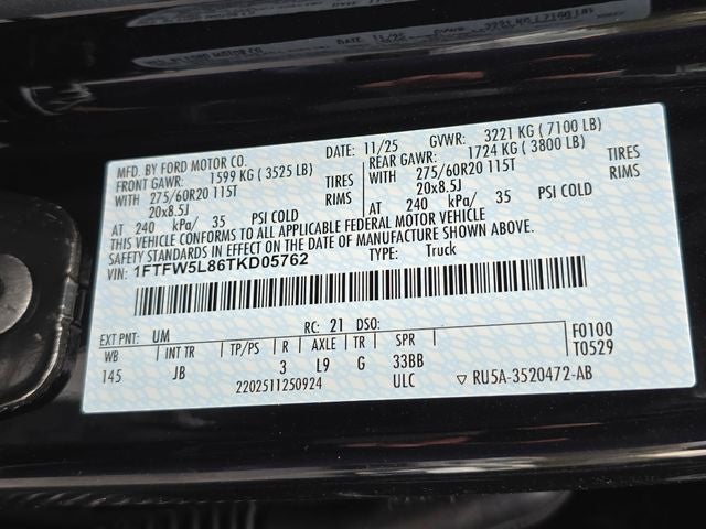 2026 Ford F-150 Lariat