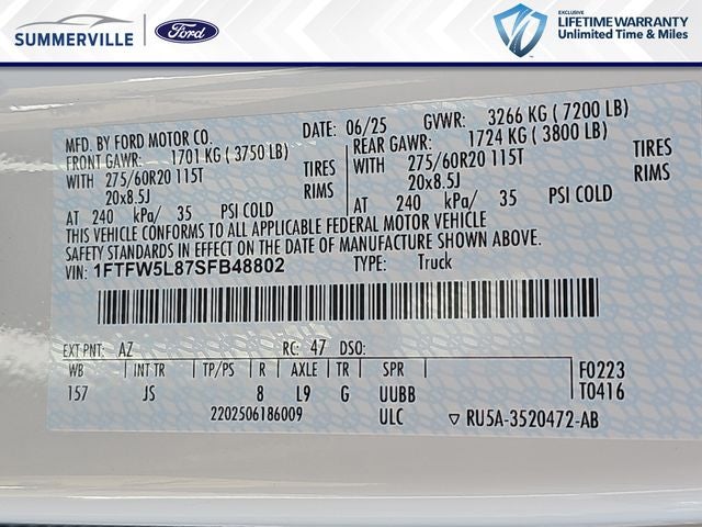 2025 Ford F-150 Lariat