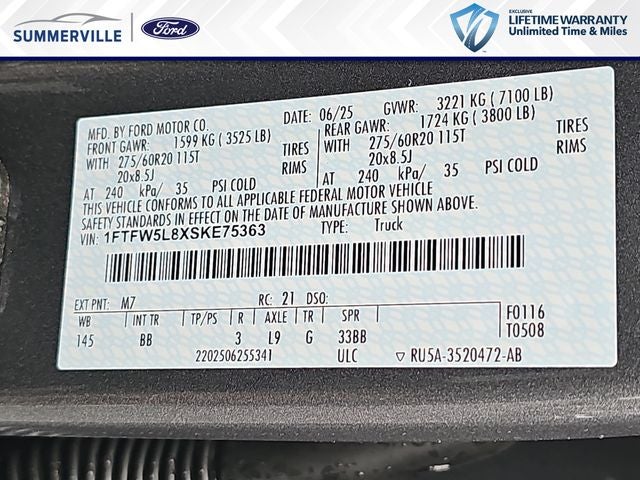 2025 Ford F-150 Lariat