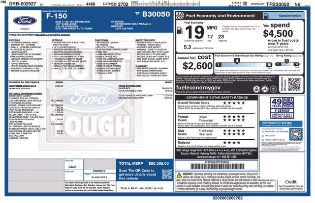 2026 Ford F-150 King Ranch