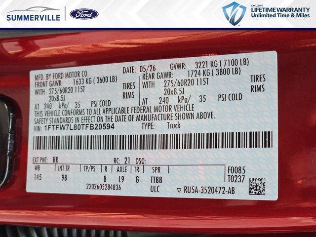 2026 Ford F-150 Platinum