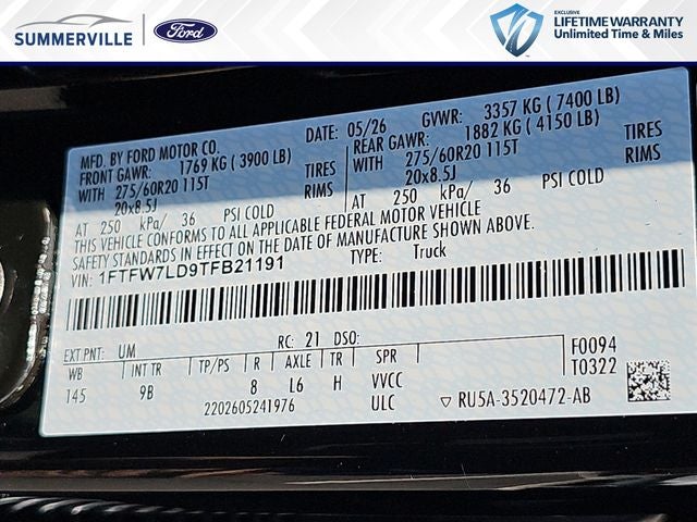 2026 Ford F-150 Platinum