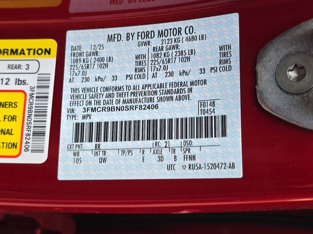 2025 Ford Bronco Sport Big Bend