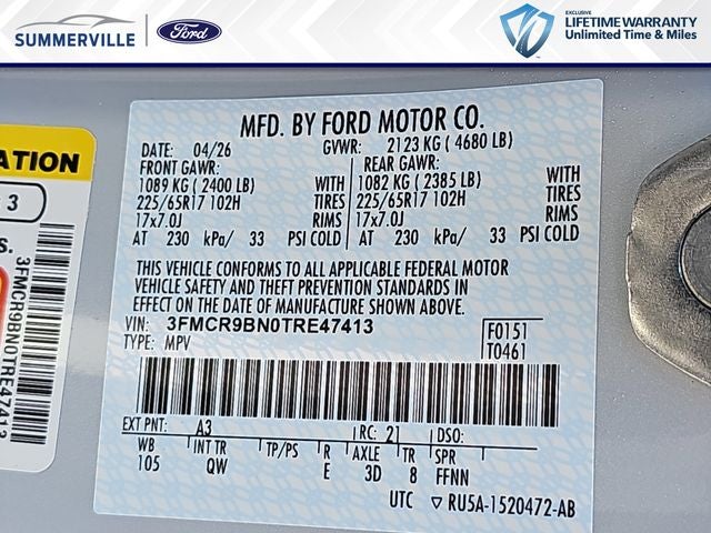 2026 Ford Bronco Sport Big Bend