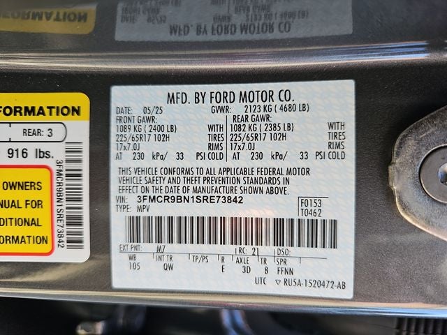 2025 Ford Bronco Sport Big Bend