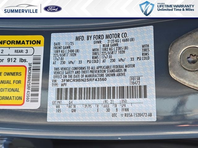 2025 Ford Bronco Sport Big Bend