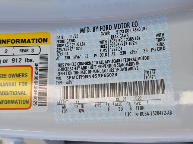 2025 Ford Bronco Sport Big Bend