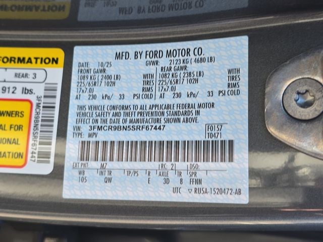 2025 Ford Bronco Sport Big Bend