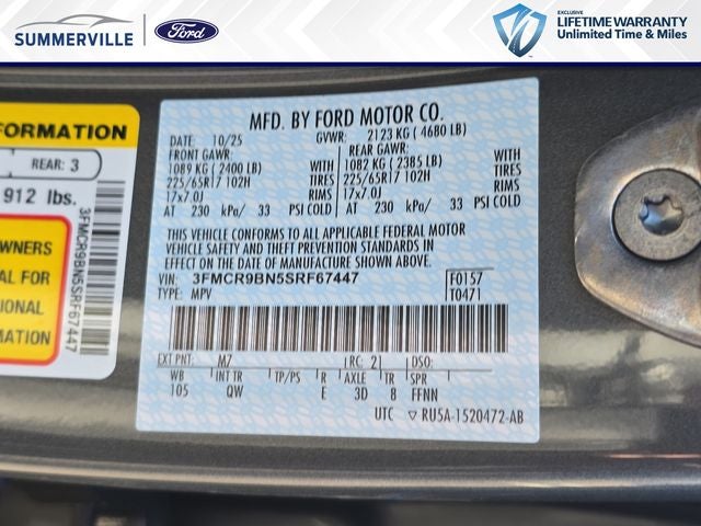 2025 Ford Bronco Sport Big Bend