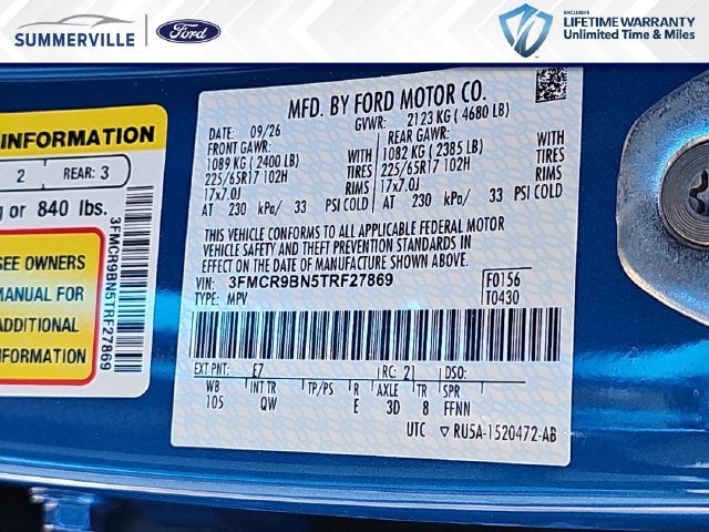 2026 Ford Bronco Sport Big Bend