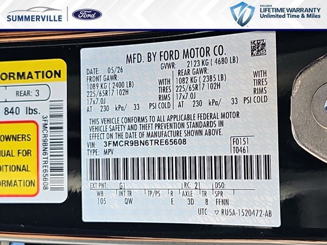 2026 Ford Bronco Sport Big Bend