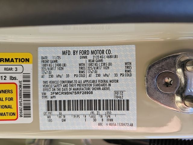 2025 Ford Bronco Sport Big Bend