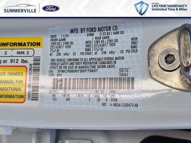 2025 Ford Bronco Sport Big Bend