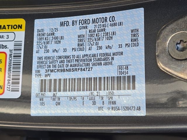 2025 Ford Bronco Sport Big Bend