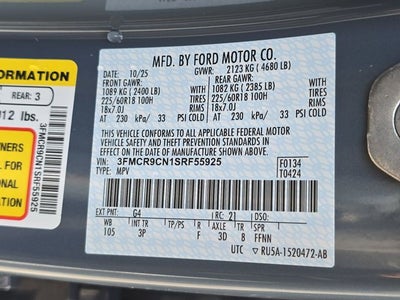 2025 Ford Bronco Sport Outer Banks