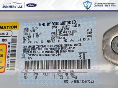 2025 Ford Bronco Sport Outer Banks