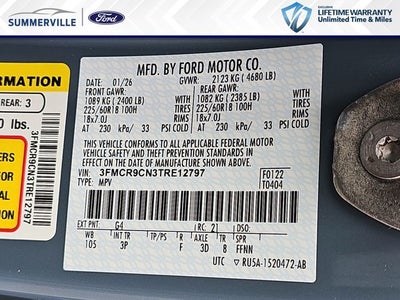 2026 Ford Bronco Sport Outer Banks