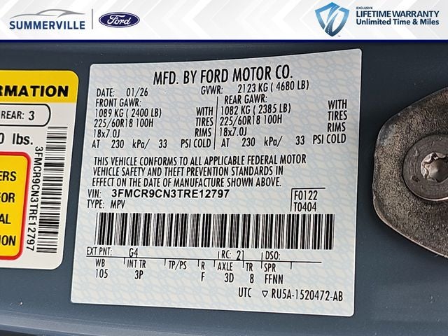 2026 Ford Bronco Sport Outer Banks