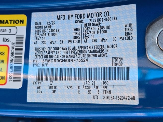 2025 Ford Bronco Sport Outer Banks