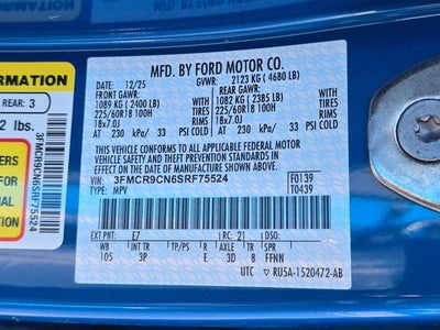 2025 Ford Bronco Sport Outer Banks