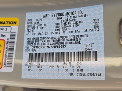 2025 Ford Bronco Sport Outer Banks