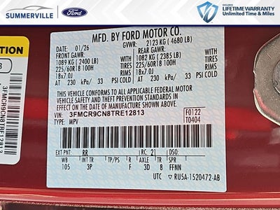 2026 Ford Bronco Sport Outer Banks