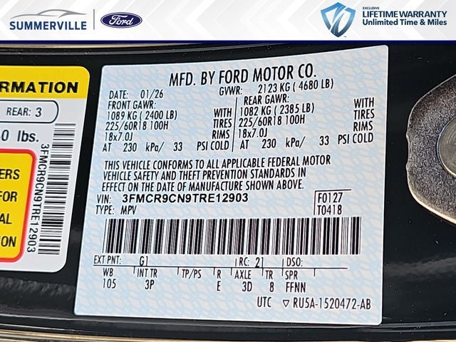 2026 Ford Bronco Sport Outer Banks