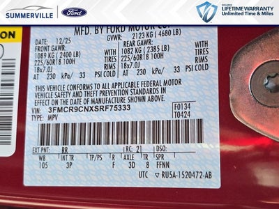 2025 Ford Bronco Sport Outer Banks