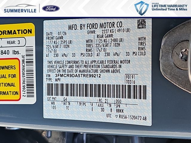 2026 Ford Bronco Sport Badlands