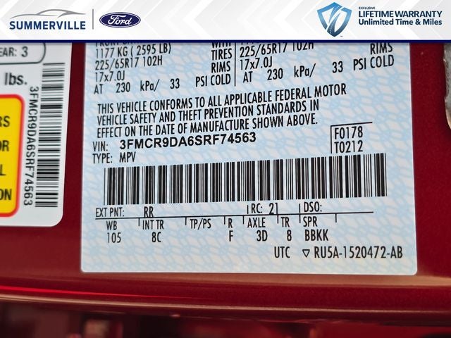 2025 Ford Bronco Sport Badlands