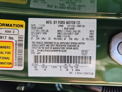 2025 Ford Bronco Sport Badlands