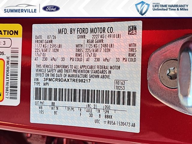 2026 Ford Bronco Sport Badlands