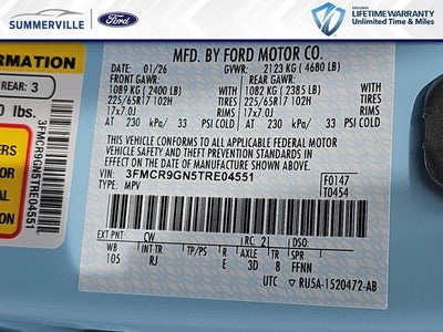 2026 Ford Bronco Sport Heritage