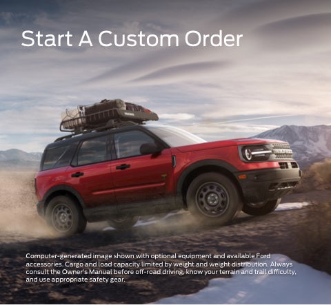 Start a custom order | Summerville Ford in Summerville SC