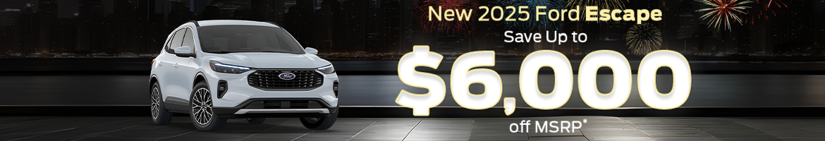 New 2025 Ford Escape