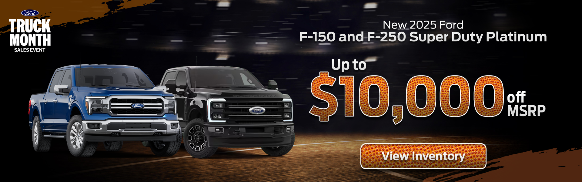 Save up to $10,000 on 2025 Ford F-Series Trucks in Summervil