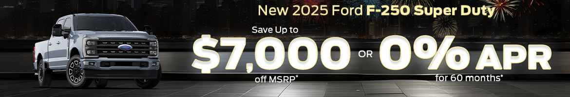 New 2025 Ford F-250 Super Duty