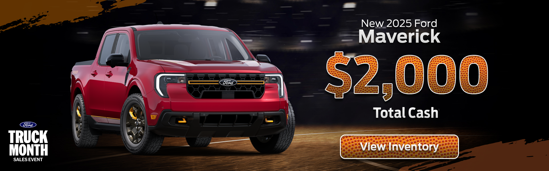 Save $2,000 on a new 2025 Ford Maverick in Summerville, SC