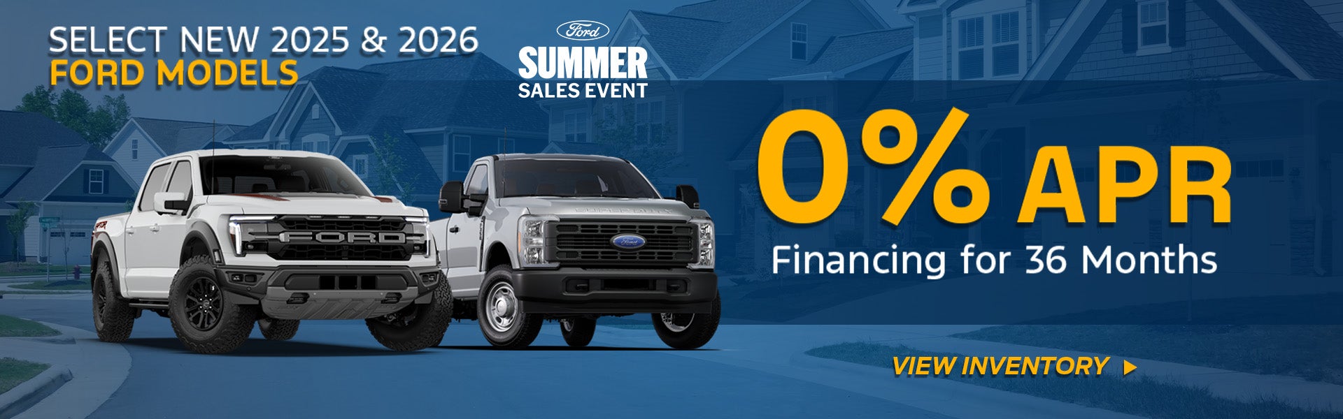 SELECT NEW 2025 & 2026 FORD MODELS