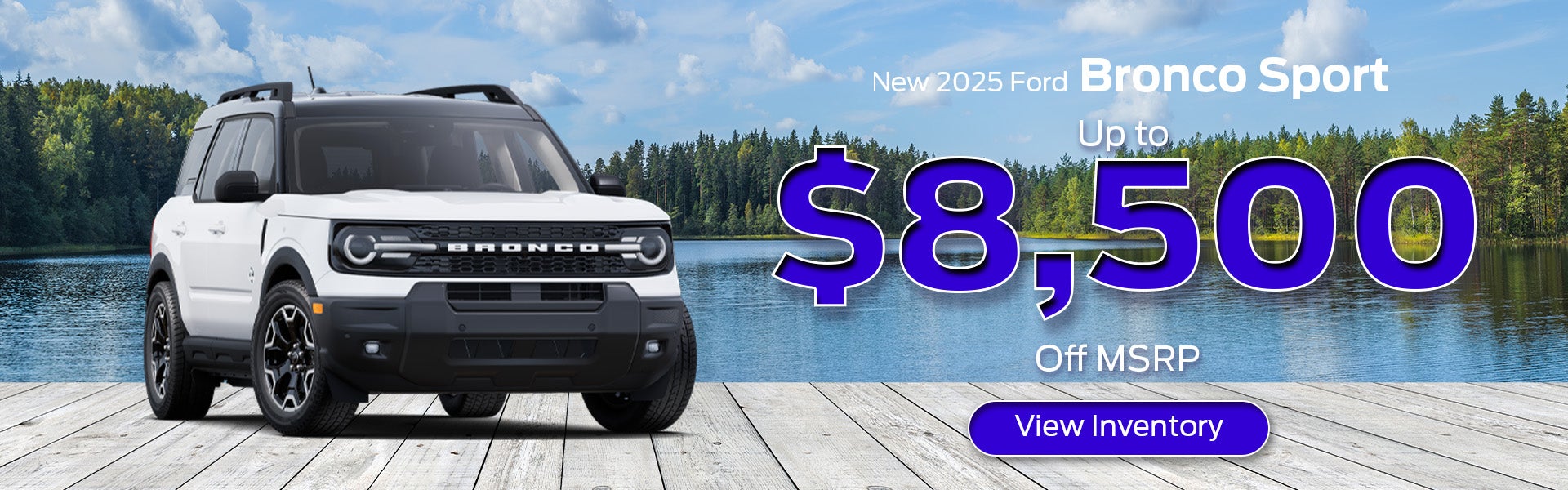 New 2025 Ford Bronco Sport