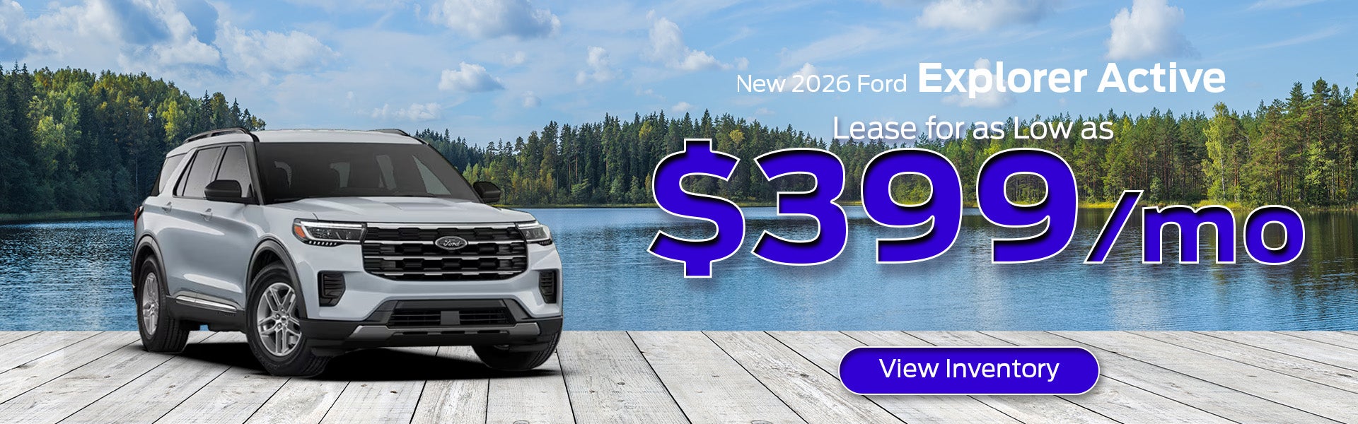 New 2026 Ford Explorer Active