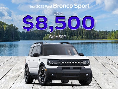 New 2025 Ford Bronco Sport