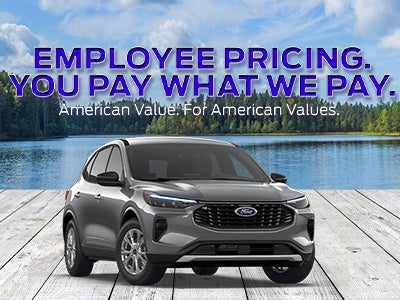 EMPLOYEE PRICING.
YOU PAY WHAT WE PAY.