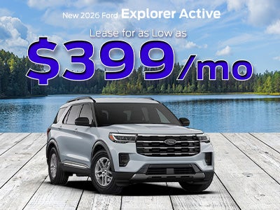 New 2026 Ford Explorer Active