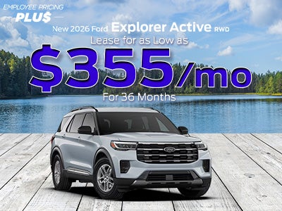 New 2026 Ford Explorer Active