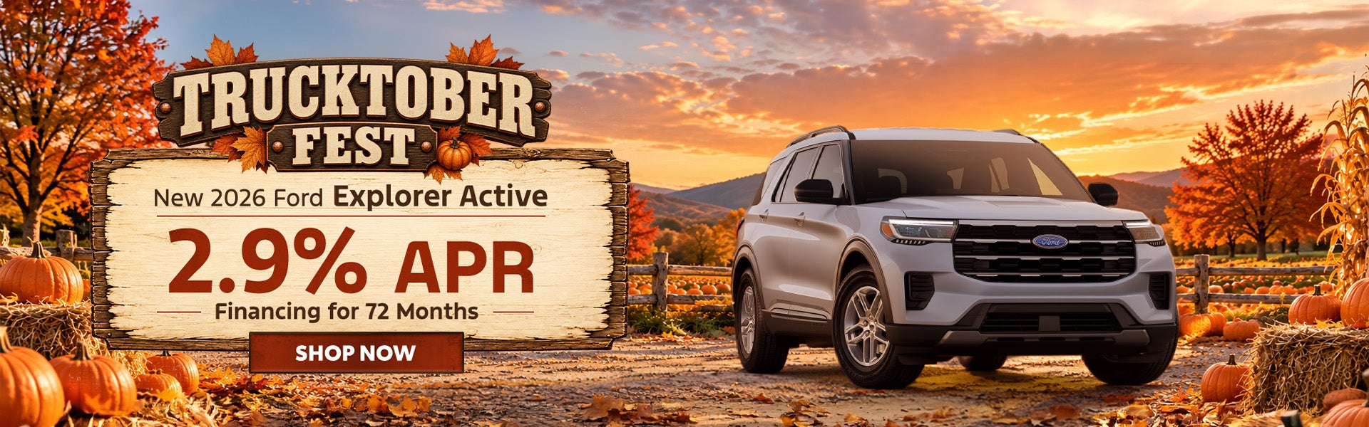 New 2026 Ford Explorer Active