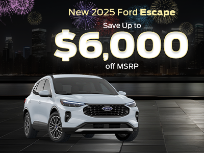 New 2025 Ford Escape